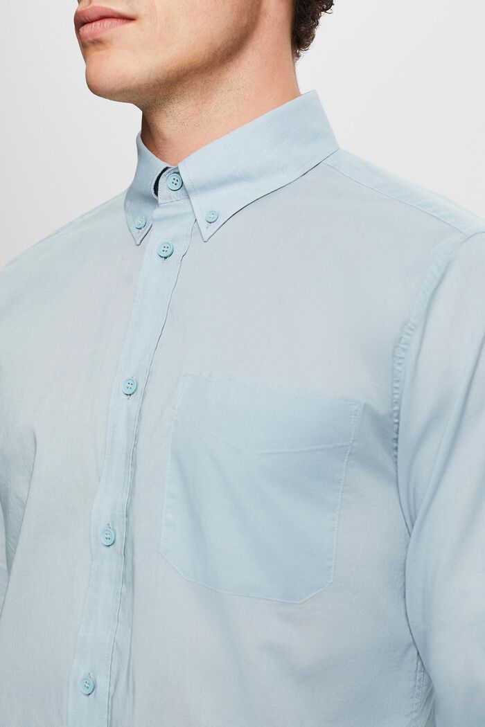 Button down-skjorte, LIGHT BLUE, detail image number 3