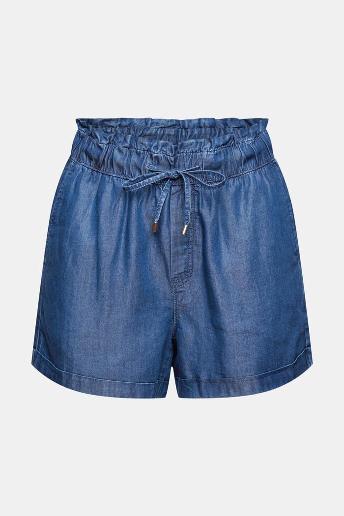 I TENCEL™: Shorts i denimlook