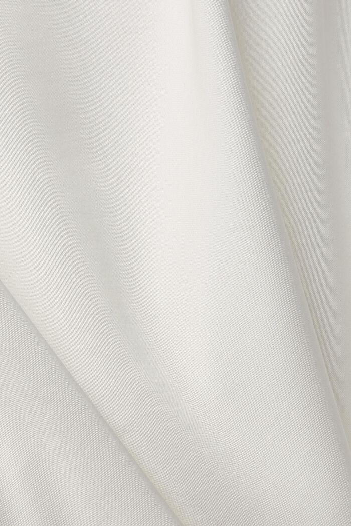 Camisole i satin med blondekant, LENZING™ ECOVERO™, OFF WHITE, detail image number 5