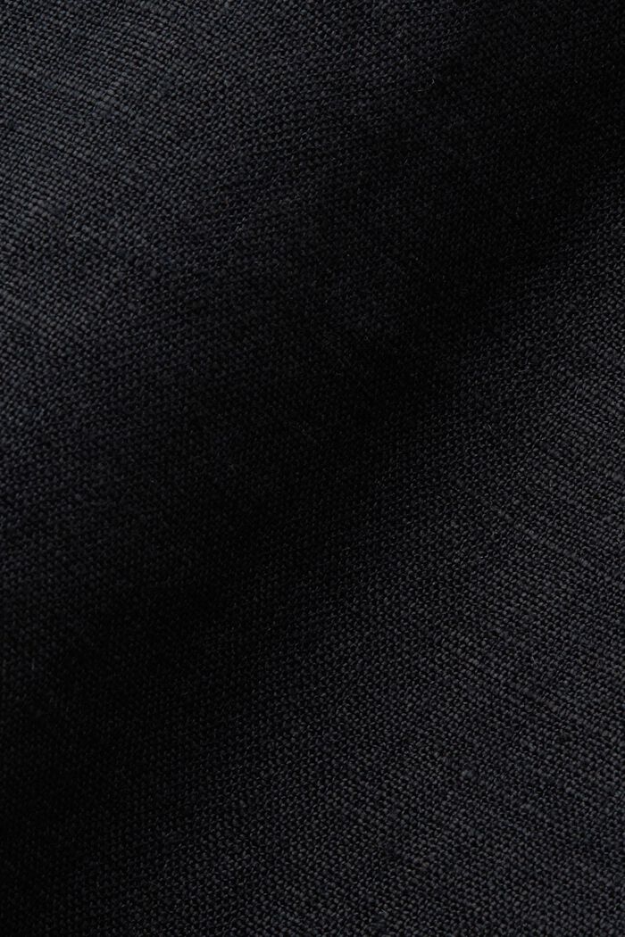 T-shirt med elastiske ærmer, BLACK, detail image number 5