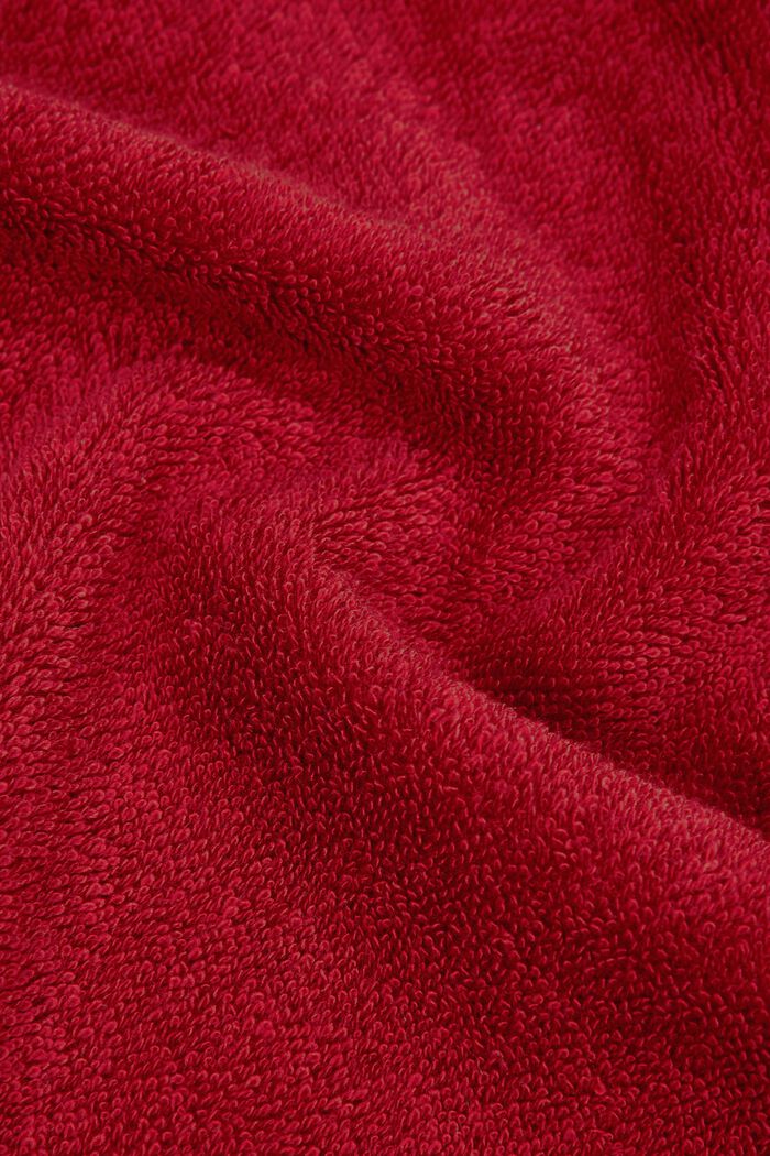 Med TENCEL™: Håndklædesæt af frotté med 3 stk., RUBIN, detail image number 1