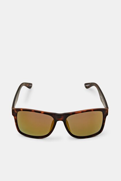 Tonede solbriller med firkantet stel