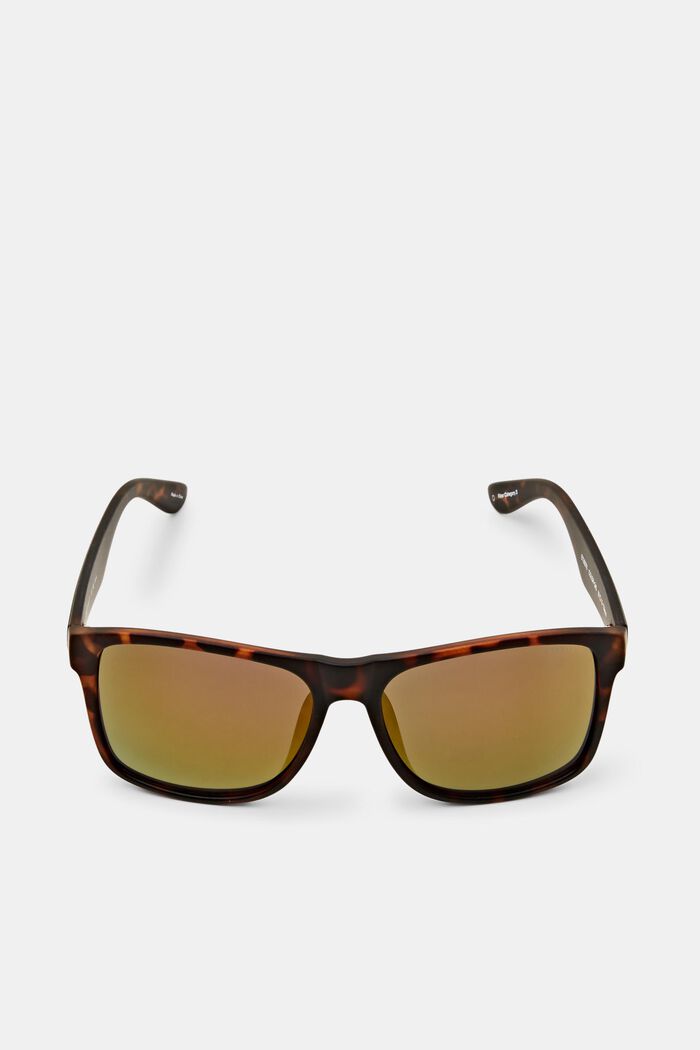 Tonede solbriller med firkantet stel, HAVANNA, detail image number 0