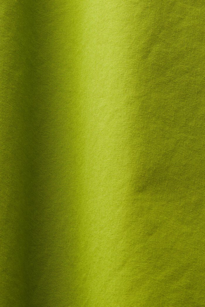 Skjorte i bomuldspoplin, LEAF GREEN, detail image number 5