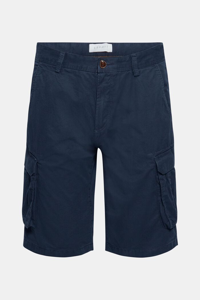 Cargo-shorts af 100 % bomuld