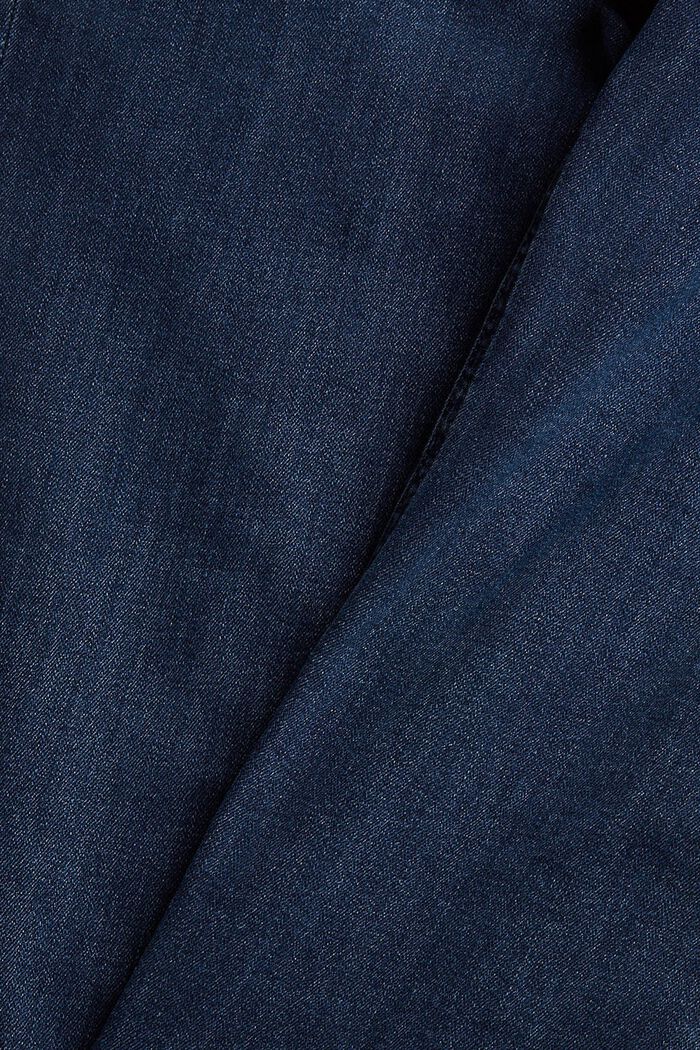 Stretchjeans med mellemhøj talje, BLUE BLACK, detail image number 6