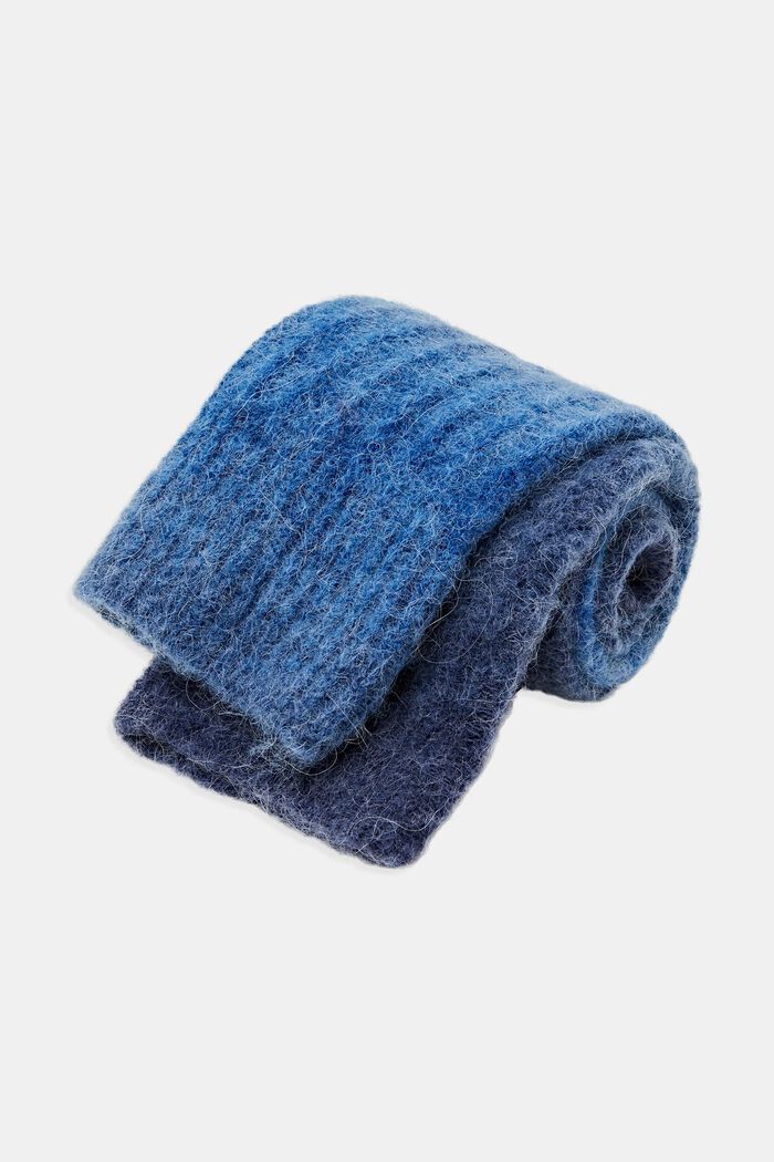 Sokker i uld-/alpacamiks, BLUE, detail image number 1
