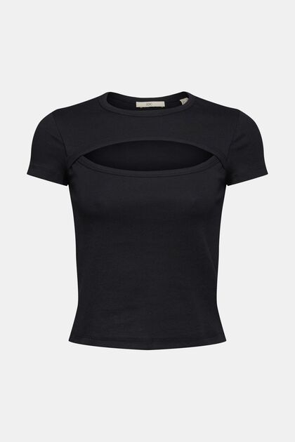 T-shirt med cut-out