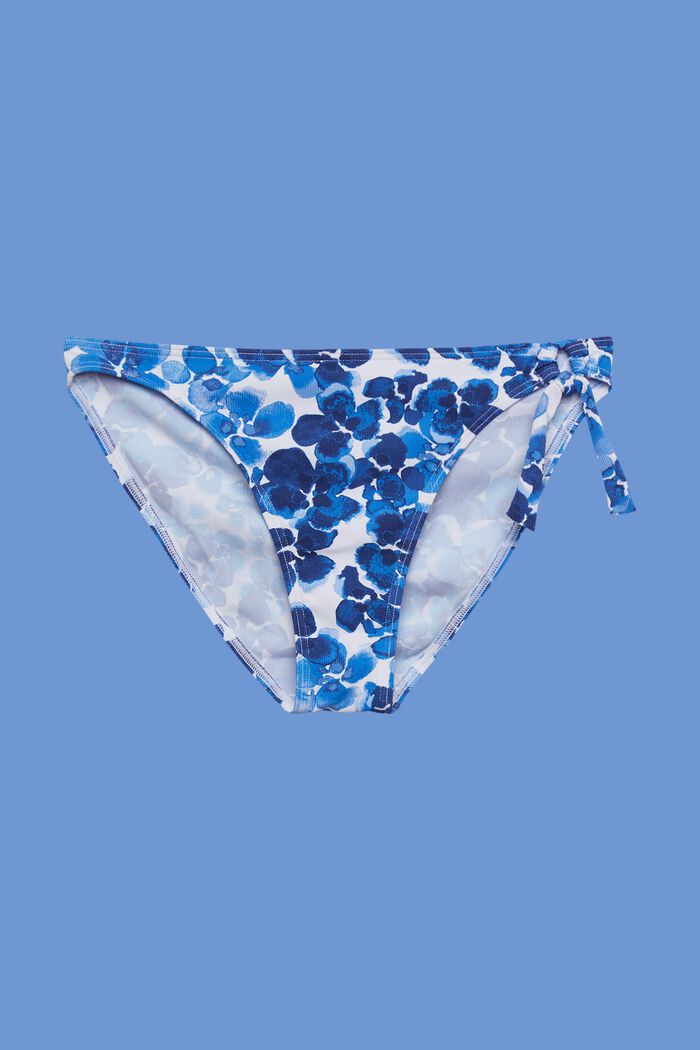 Genanvendt: mønstrede bikinitrusser, BLUE, detail image number 3