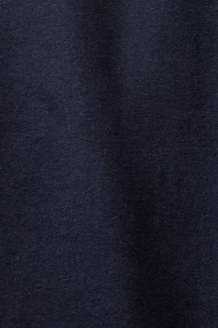 Polo sweatshirt med lange ærmer, NAVY, detail image number 5
