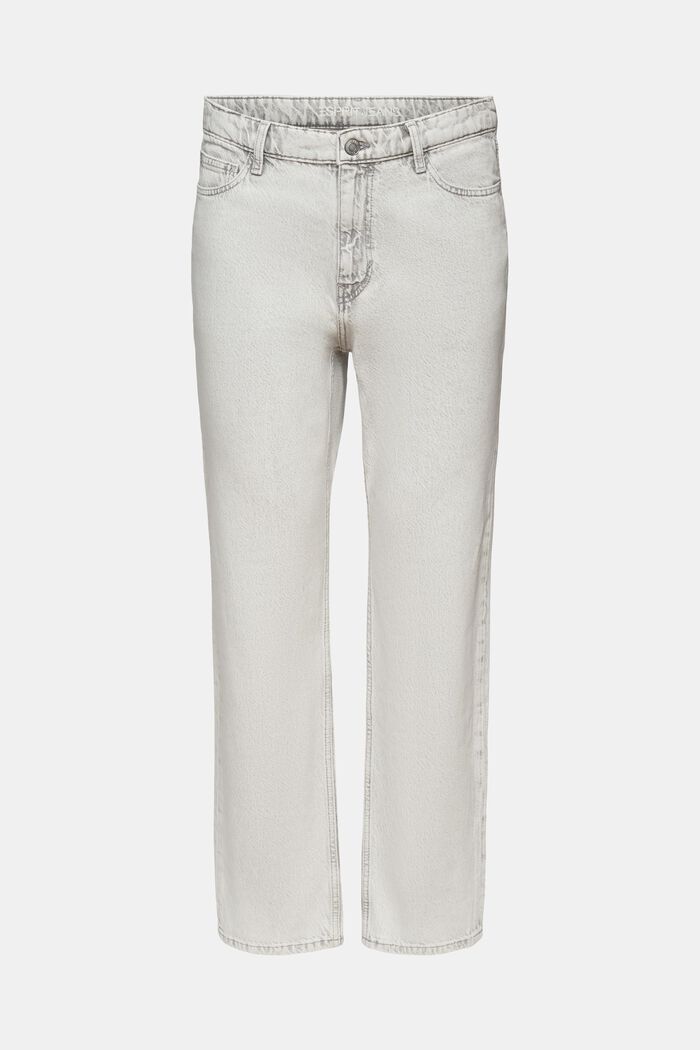 Relaxed retro-jeans med mellemhøj talje, GREY LIGHT WASHED, detail image number 6