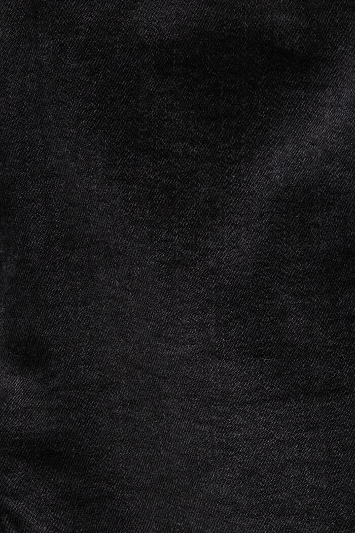 Klassiske retro-denimshorts, BLACK DARK WASHED, detail image number 5