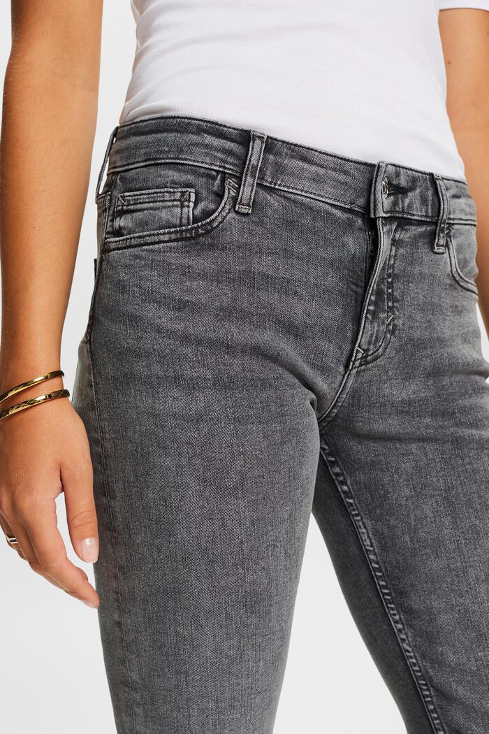Jeans med vide ben, GREY MEDIUM WASHED, detail image number 2