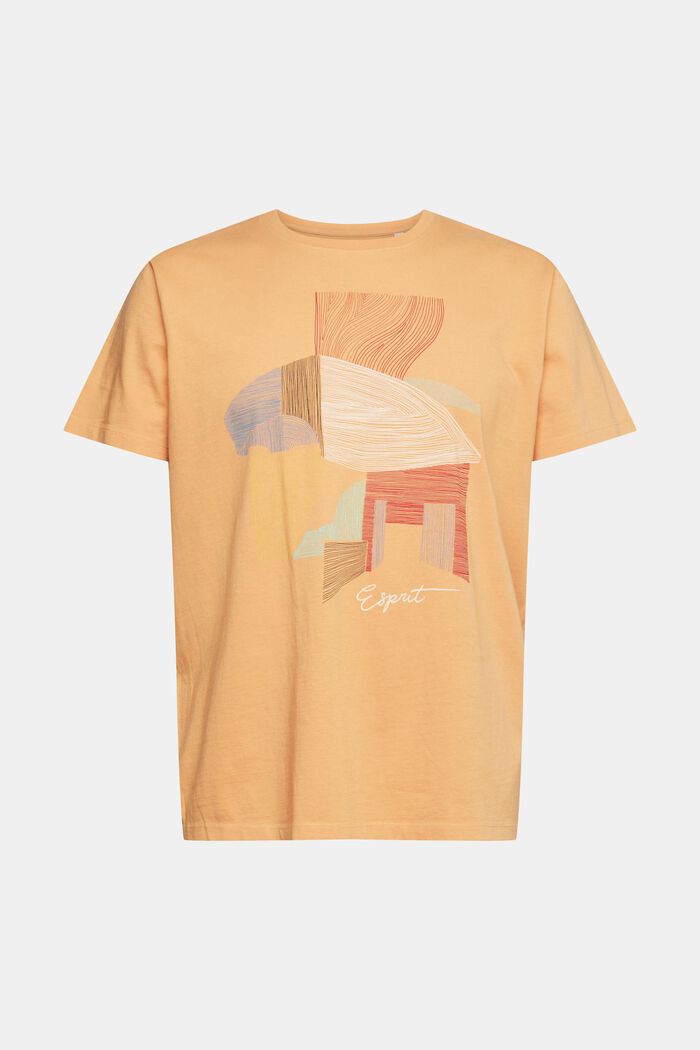 Jersey-T-shirt med frontprint