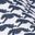 Mønstret skjorte i bæredygtig bomuld, DARK BLUE, swatch