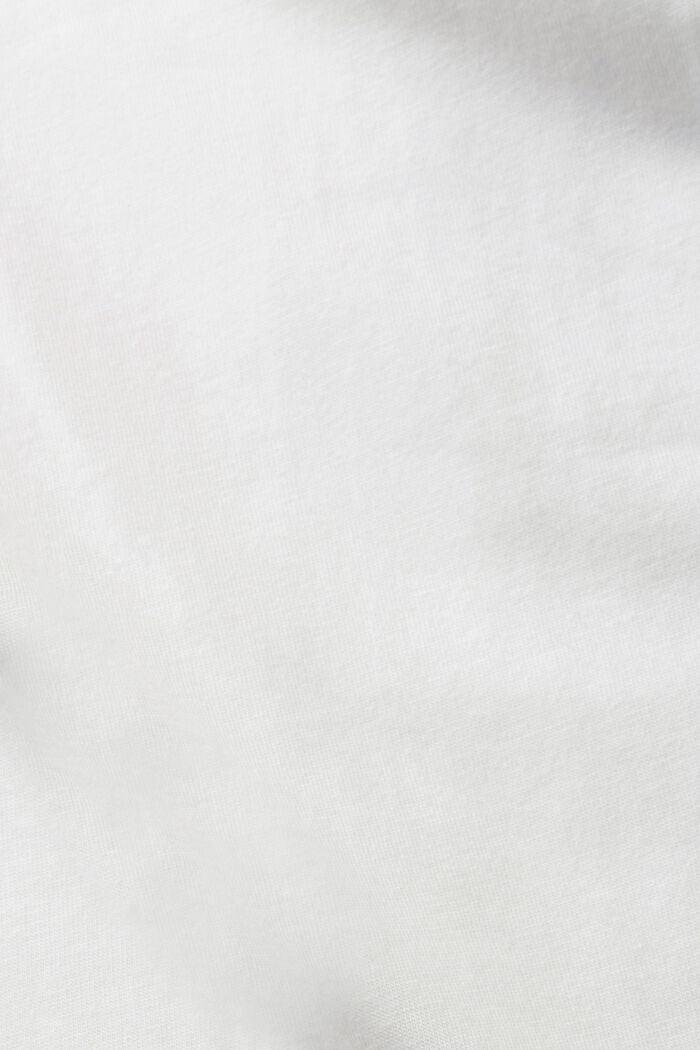 T-shirt med paillet-applikation, TENCEL™, OFF WHITE, detail image number 4