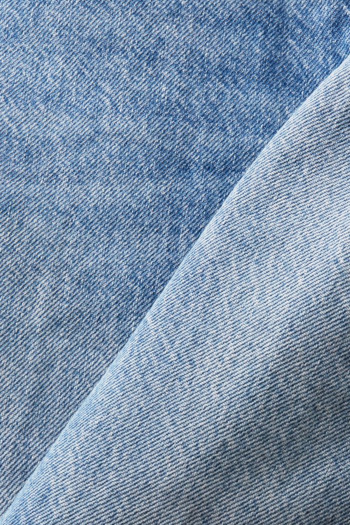 Lige jeans med mellemhøj talje, BLUE LIGHT WASHED, detail image number 6