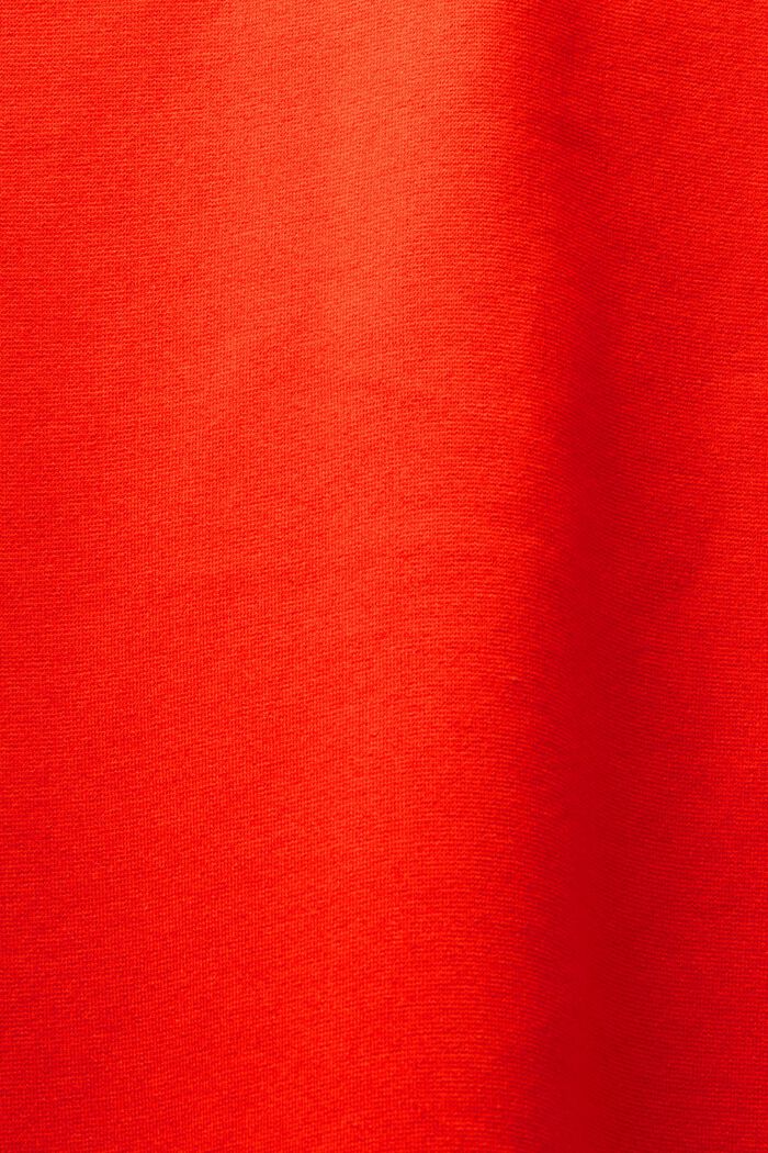 Ærmeløs punto-minikjole, RED, detail image number 6