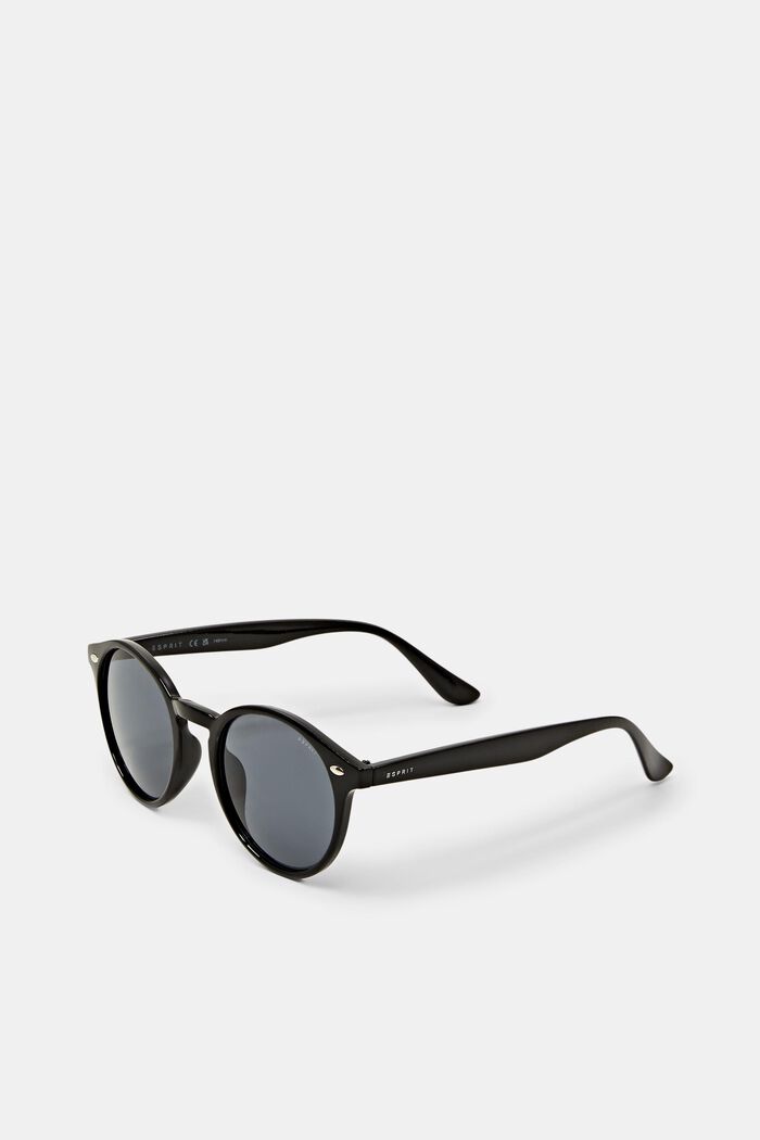 Solbriller med runde glas, BLACK, detail image number 2