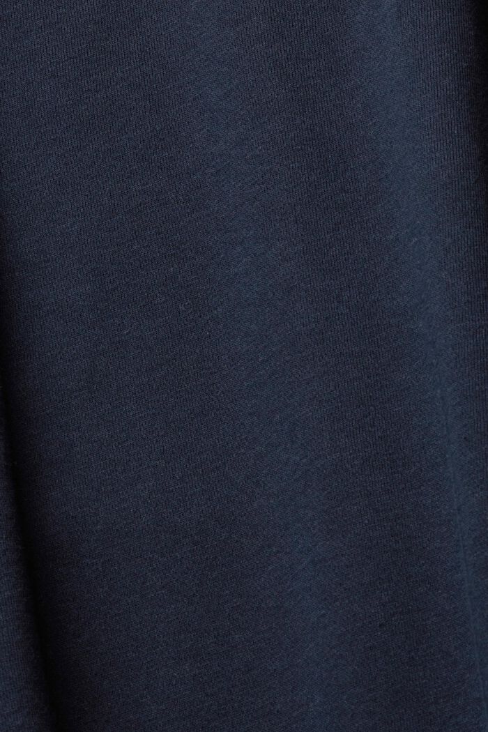 Sweatshirt med halv lynlås, NAVY, detail image number 1
