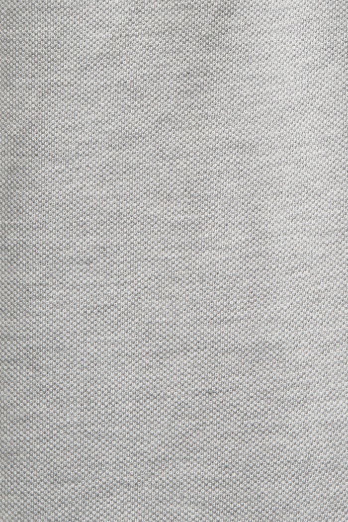 Poloshirt i bomuldspique, LIGHT GREY, detail image number 5
