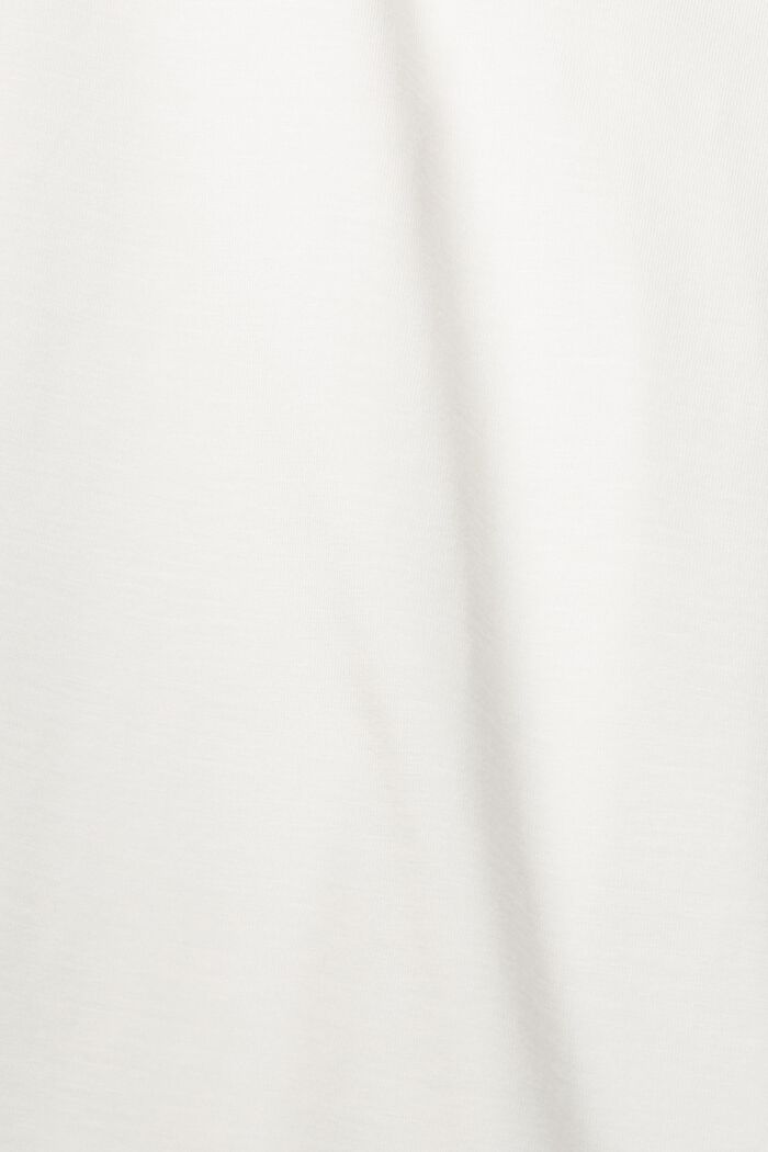 T-shirt med V-hals, TENCEL™, OFF WHITE, detail image number 1