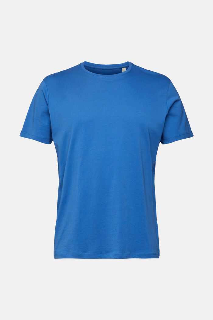Jersey-T-shirt, 100% bomuld, BLUE, detail image number 2