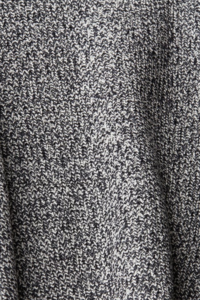 Pullover med mock-rullekrave, BLACK, detail image number 5