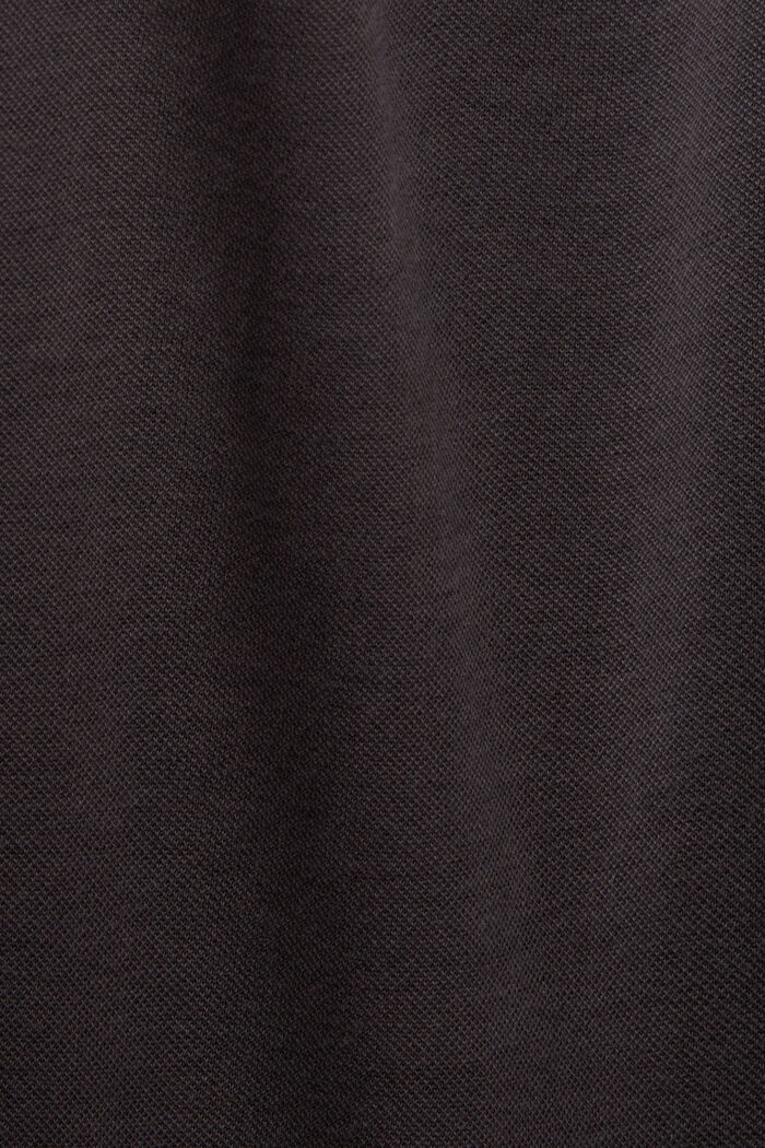 Jerseykjole med flæsekant, TENCEL™, ANTHRACITE, detail image number 5