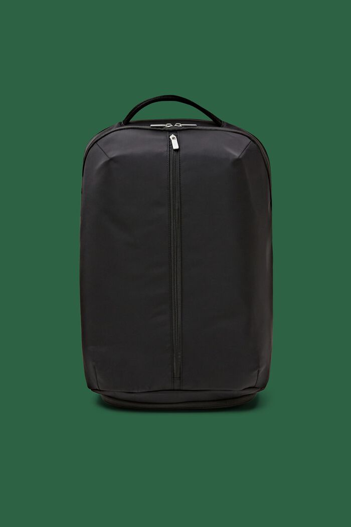 Duffel-rygsæk med lynlås, BLACK, detail image number 0