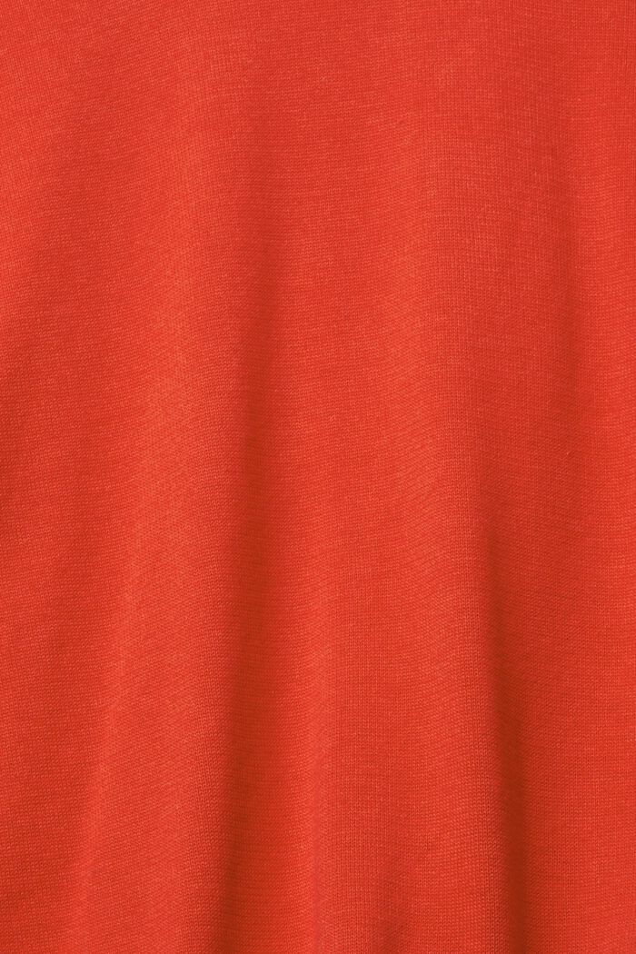Sweater med bådudskæring, RED, detail image number 1