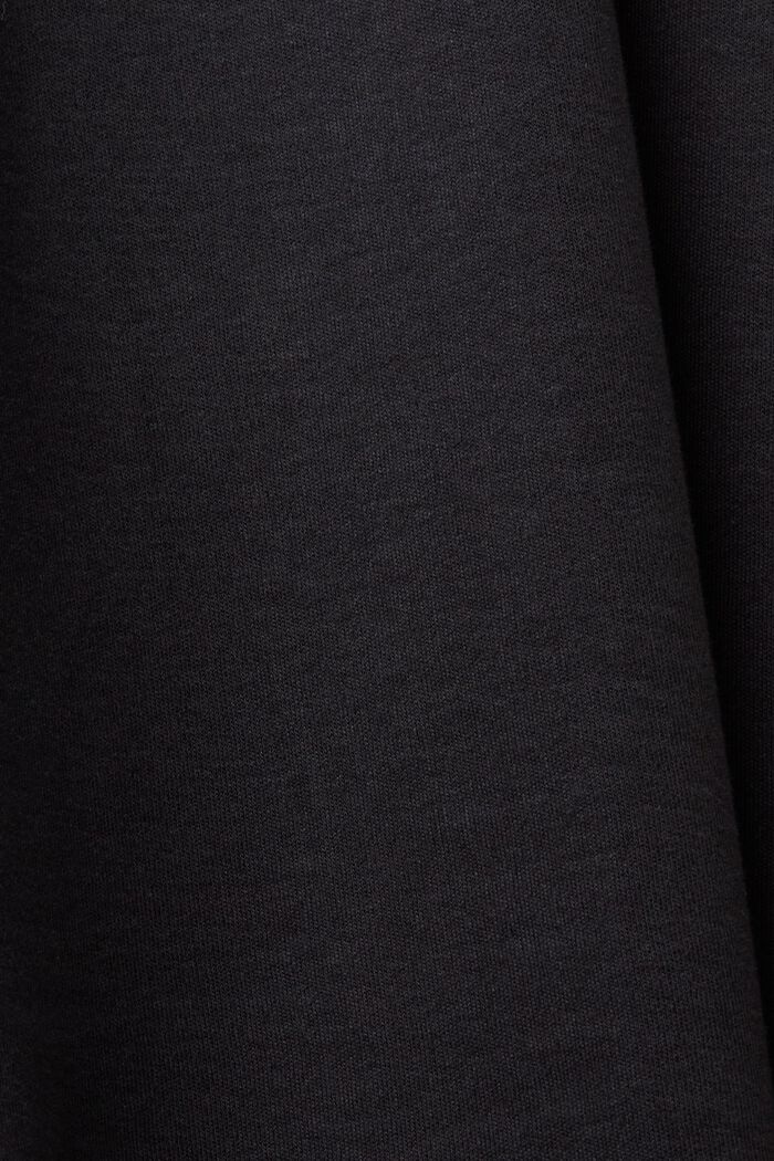 Midi-nederdel i jersey, BLACK, detail image number 5