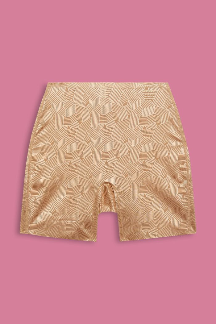 Hipster-shorts i blød blonde med shaping-effekt, DUSTY NUDE, detail image number 4