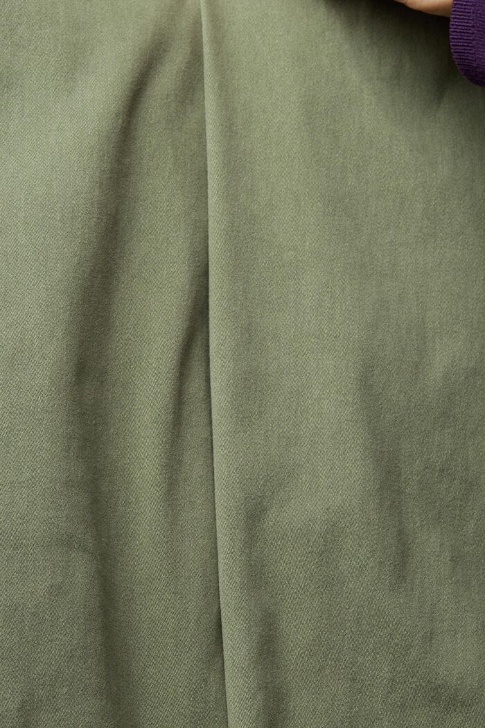 Chino i bomuld, GREEN, detail image number 1