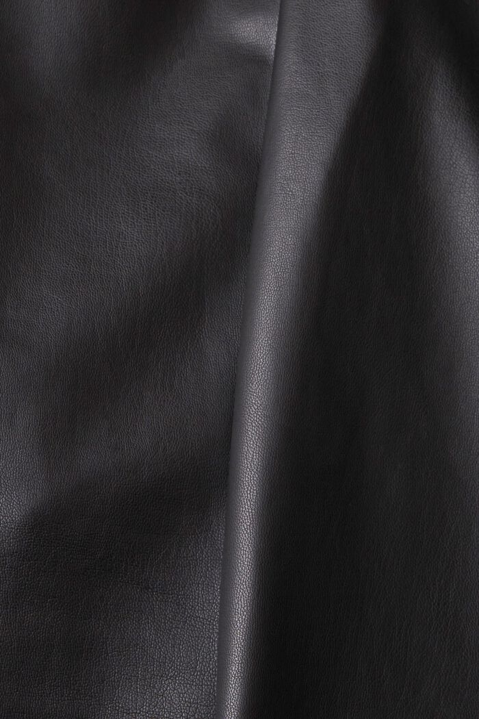 CURVY leggings i læderlook, BLACK, detail image number 1