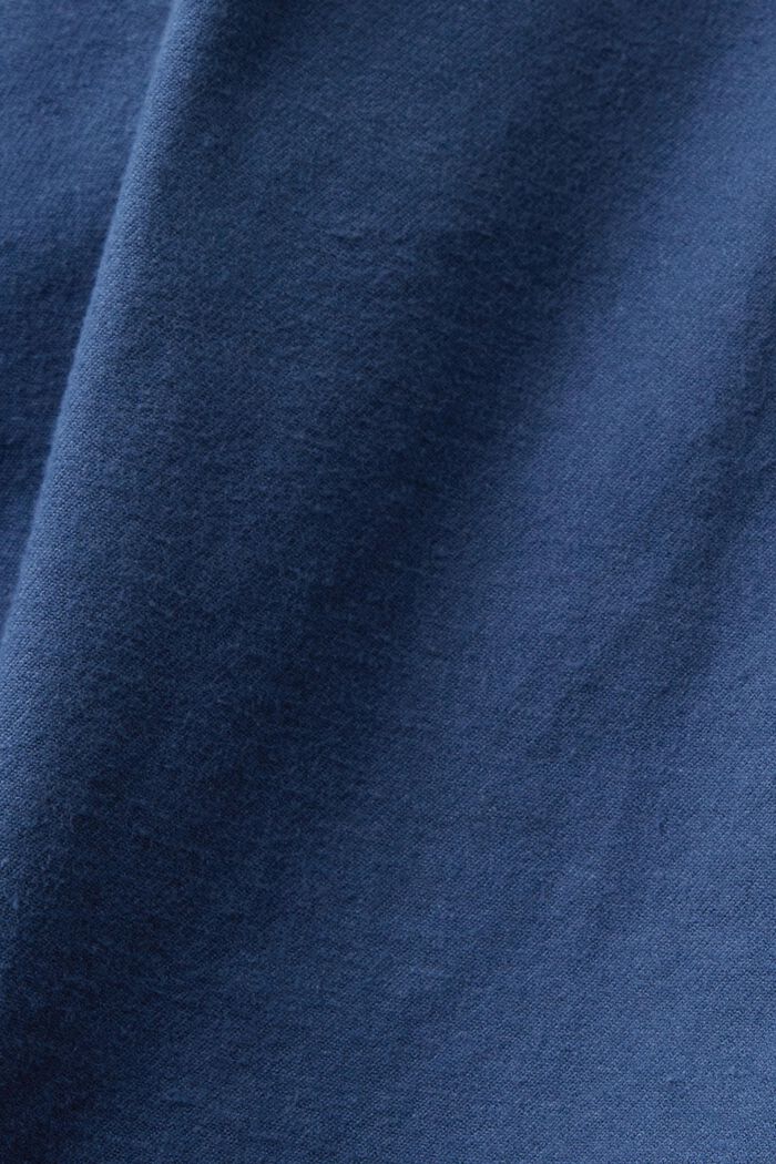 Regular fit-skjorte i twill, GREY BLUE, detail image number 4