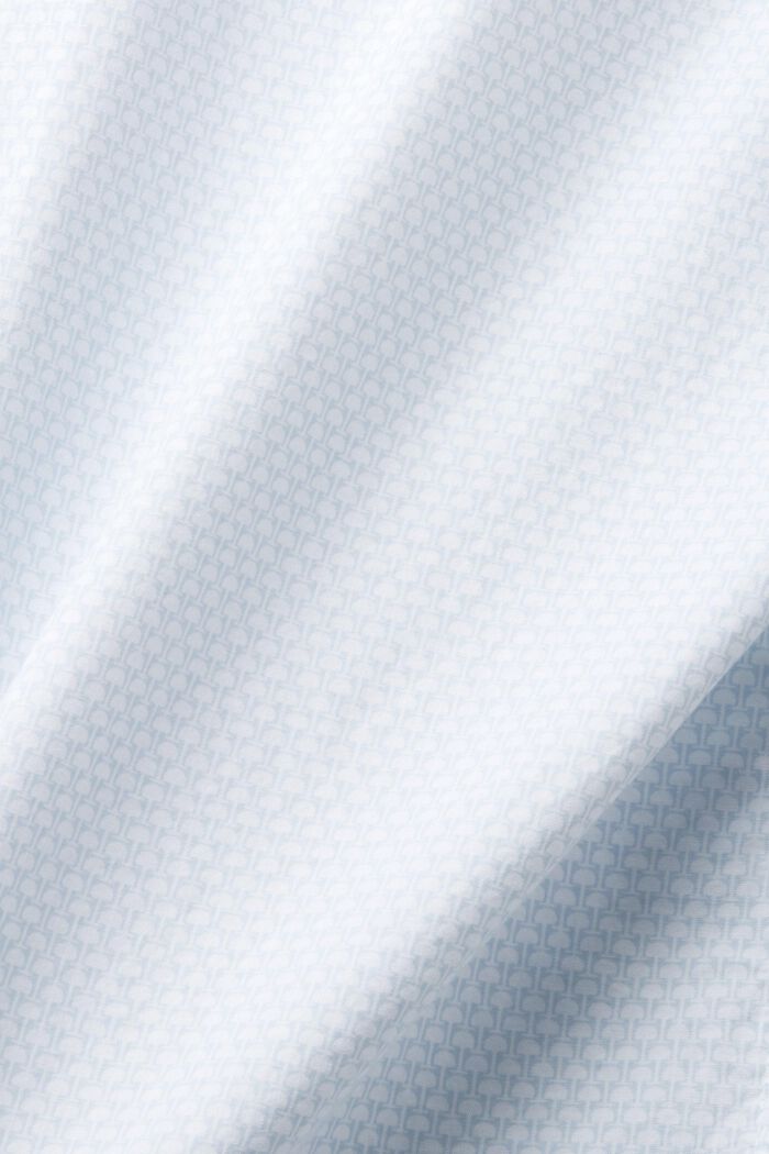 Skjorte i slim fit med allover-mønster, WHITE, detail image number 4