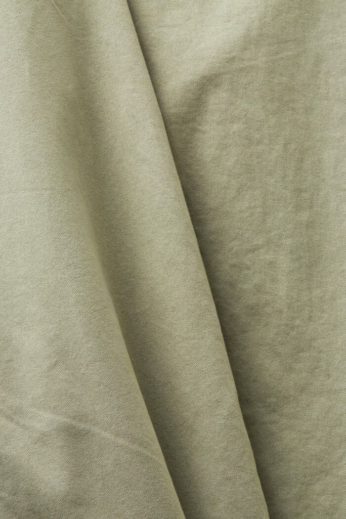 Chinos med smalle ben, DUSTY GREEN, detail image number 5
