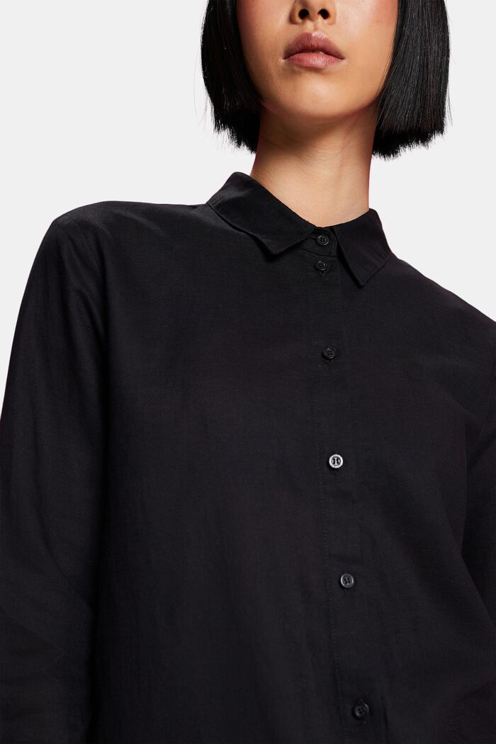 Blouses woven, BLACK, detail image number 2