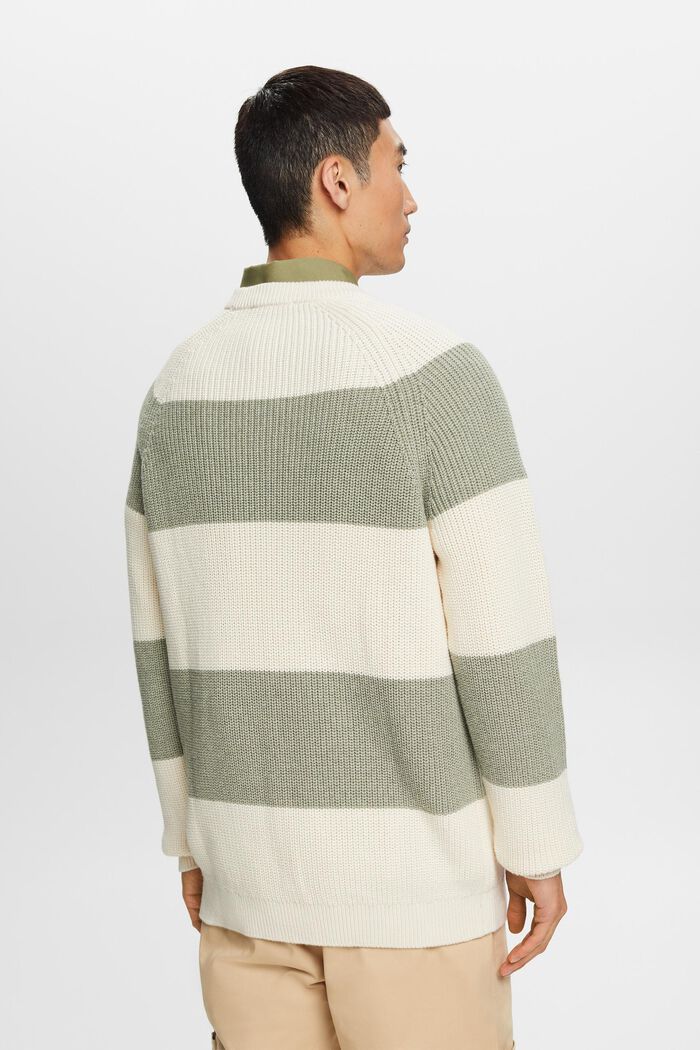 Stribet sweater med rund hals, ICE, detail image number 4