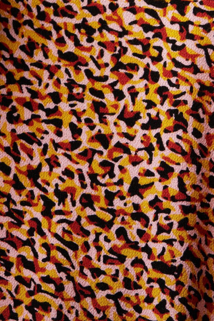Bluse med mønster, LENZING™ ECOVERO™, NEW BLACK, detail image number 5