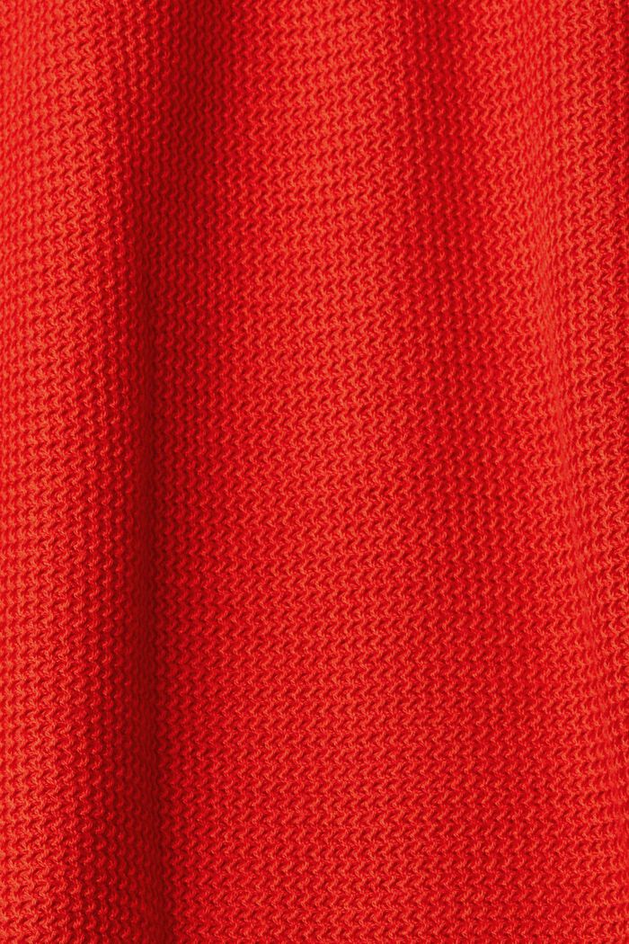 Stribet sweater, RED, detail image number 1