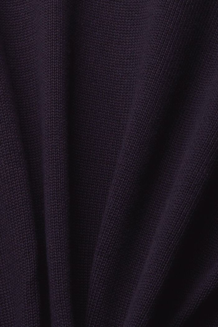 Pullover med brystlomme, NAVY, detail image number 1
