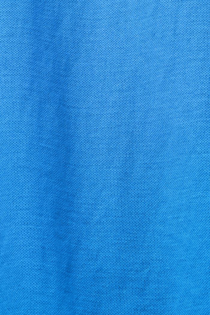 Ærmeløs bluse, BRIGHT BLUE, detail image number 5