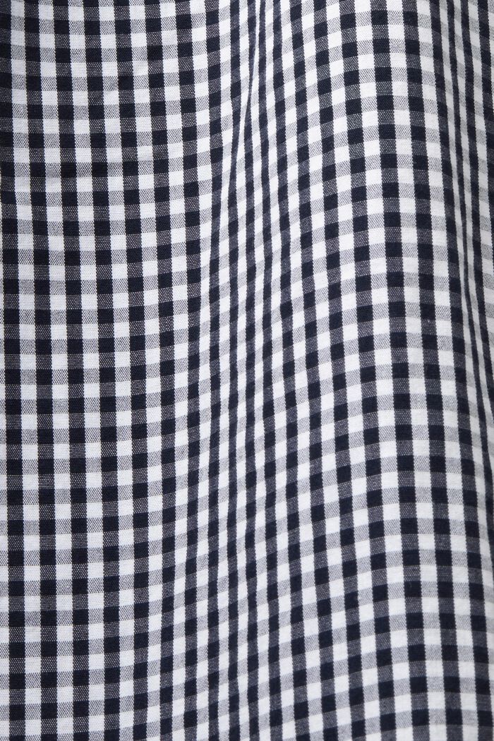 Button down-skjorte med vichytern, 100 % bomuld, NAVY, detail image number 4