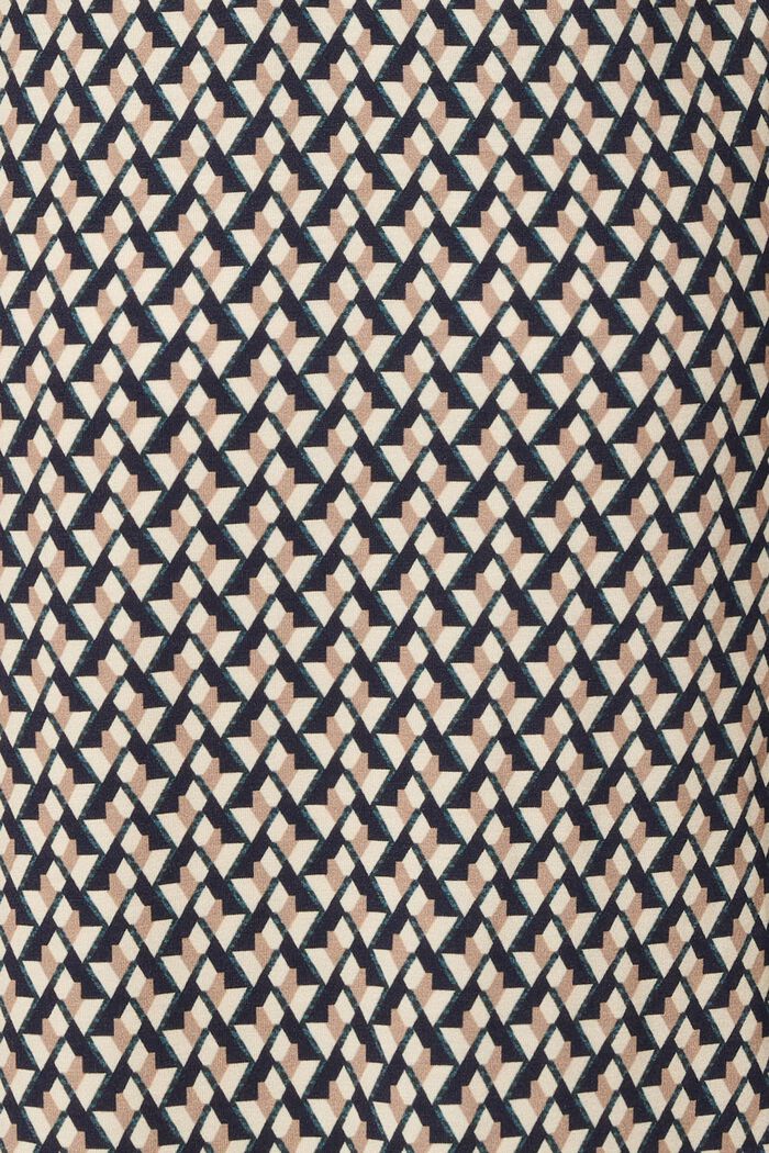 Mønstret jerseykjole med ammefunktion, DARK BLUE, detail image number 5