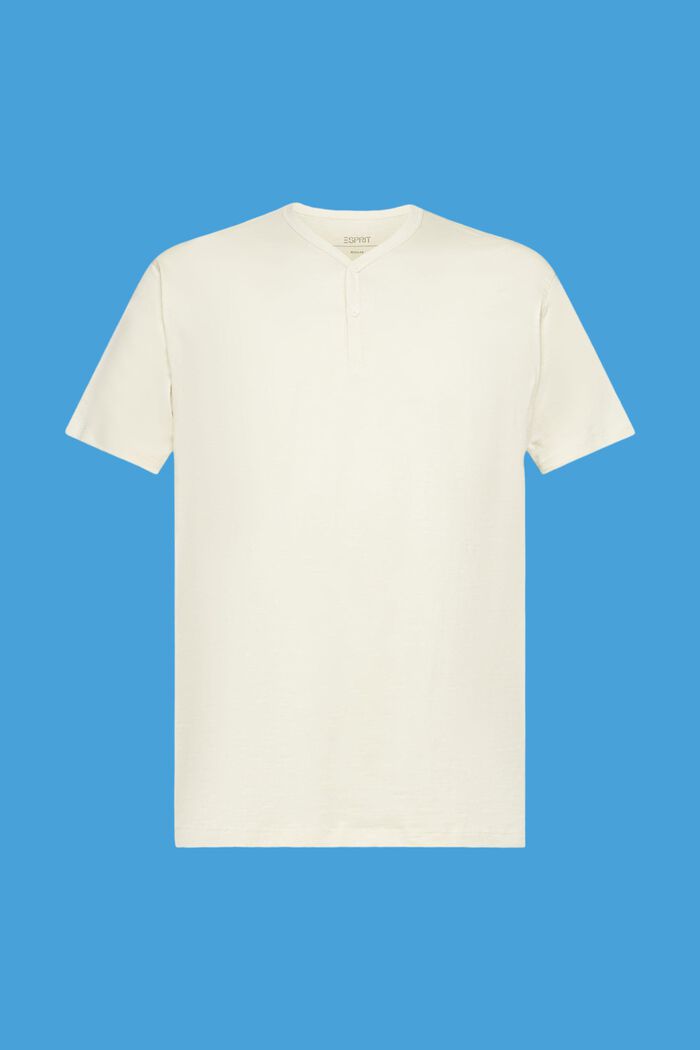 Henley-shirt i slubjersey, ICE, detail image number 6