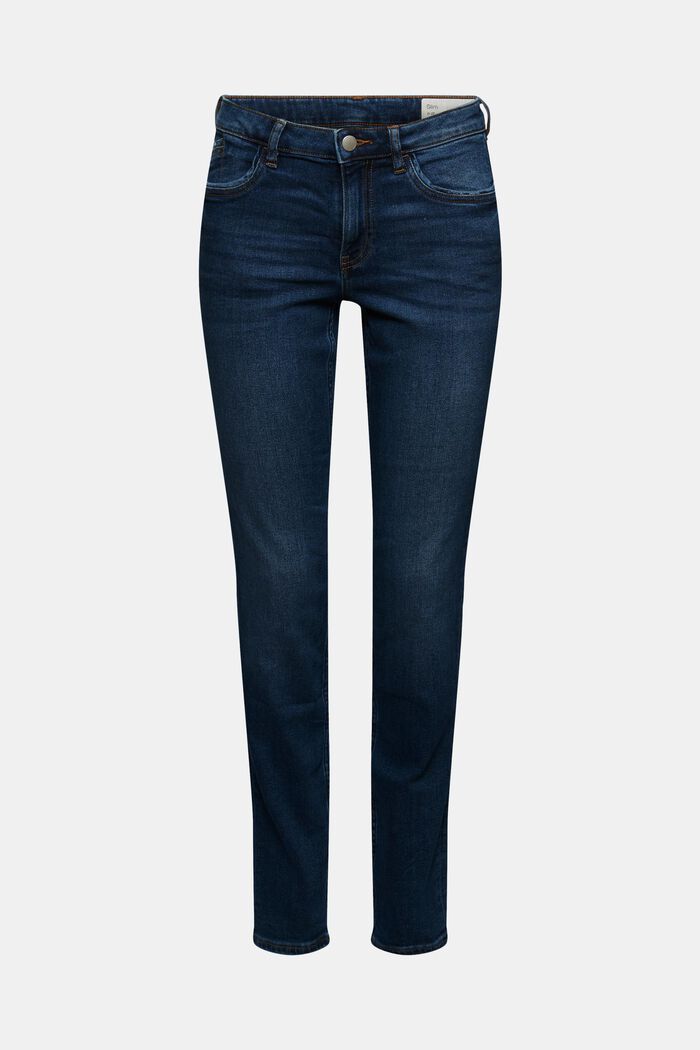 ESPRIT-Stretch-jeans økologisk vores onlinebutik