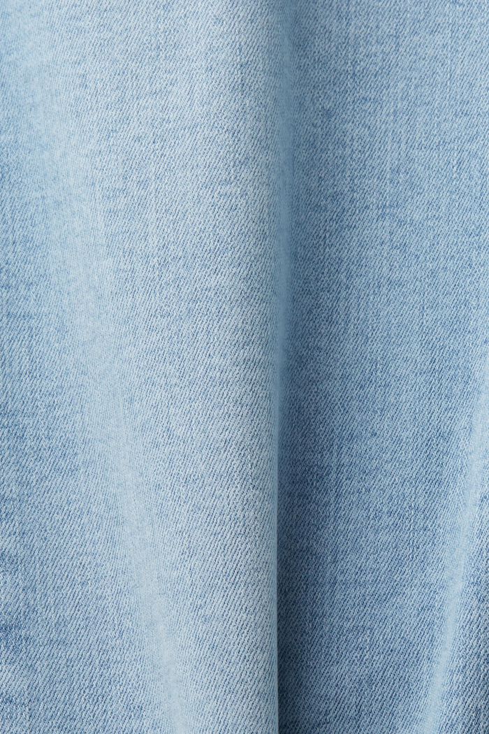 Slim jeans med mellemhøj talje, BLUE LIGHT WASHED, detail image number 5