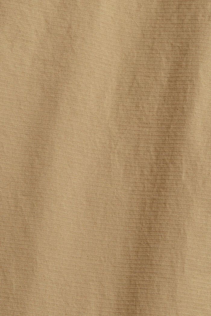 Bukser af økobomuld, BEIGE, detail image number 4